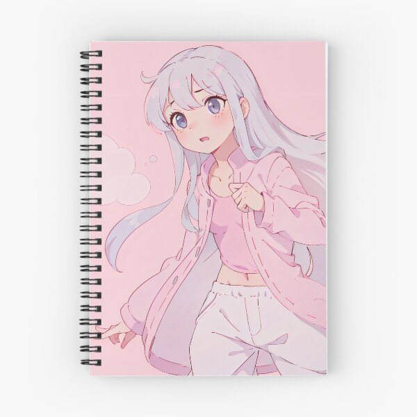 Item preview, Soft Pastel Girl in Captivating Anime Style designed and sold by Comethri.