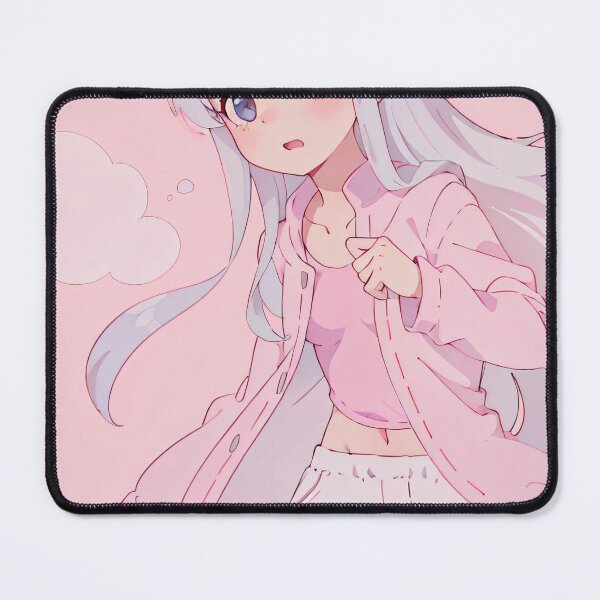 Item preview, Soft Pastel Girl in Captivating Anime Style designed and sold by Comethri.