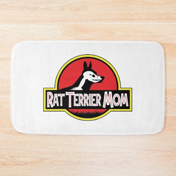 Item preview, (For Bright Background) Jurassic Rat Terrier Mom designed and sold by More Cute Dogs.
