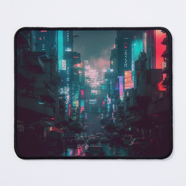 Item preview, Futuristic night view of New Tokyo designed and sold by Onigokko.