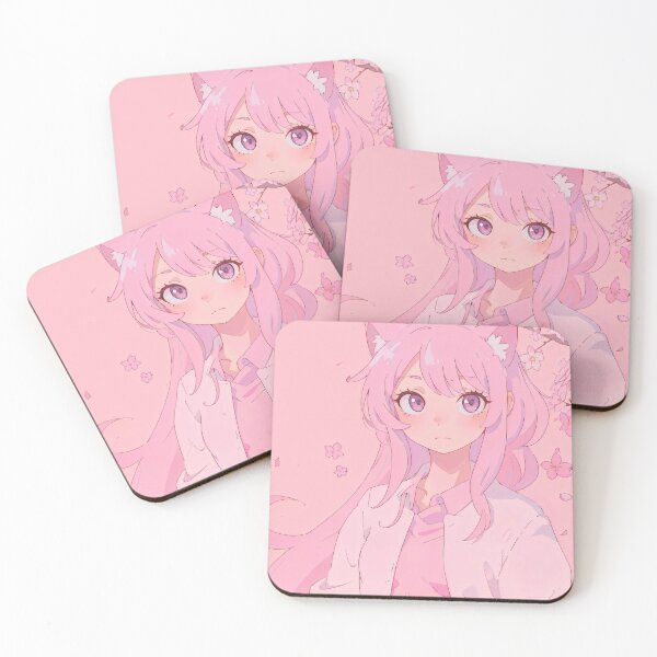 Item preview, Soft Pastel Girl in Captivating Anime Style designed and sold by Comethri.