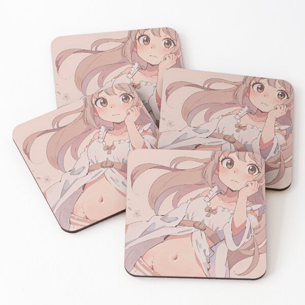 Item preview, Soft Pastel Girl in Captivating Anime Style designed and sold by Comethri.