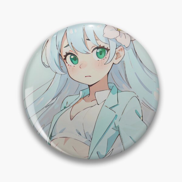 Item preview, Soft Pastel Girl in Captivating Anime Style designed and sold by Comethri.
