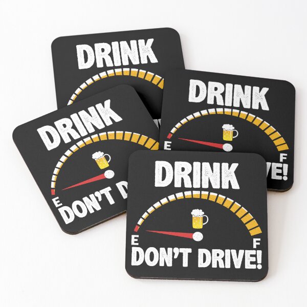 Item preview, Drink, Don't Drive! | Funny Beer Meme | Car Fuel Gauge designed and sold by Qudkin.