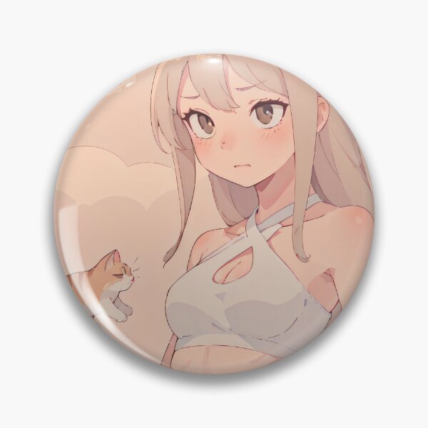 Item preview, Soft Pastel Girl in Captivating Anime Style designed and sold by Comethri.