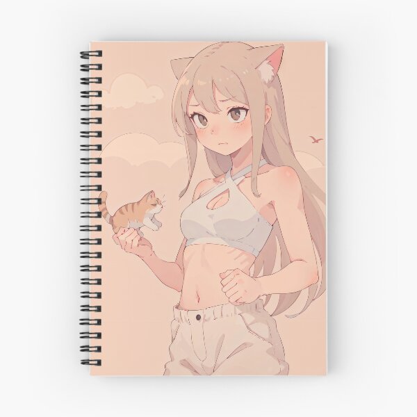 Item preview, Soft Pastel Girl in Captivating Anime Style designed and sold by Comethri.