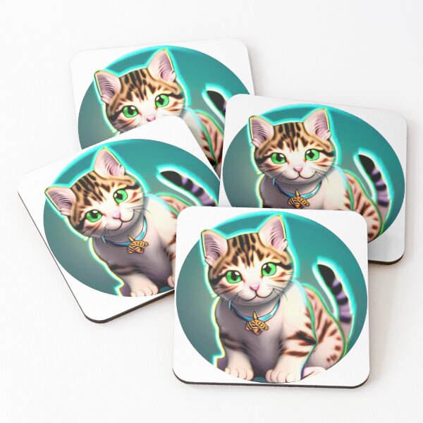 Item preview, Cat Sticker 1 designed and sold by RyukaradaPrints.