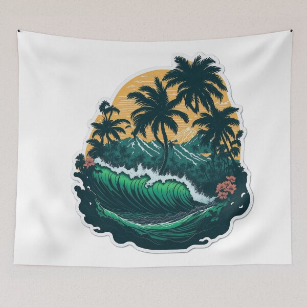 Item preview, Photorealistic Masterpiece: Majestic Palm Tree Art with Professional Photography designed and sold by RedArtG09.