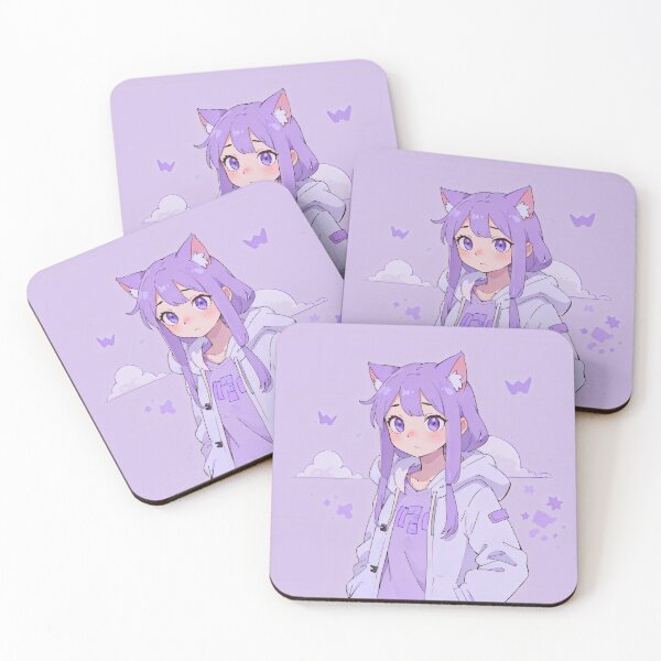 Item preview, Soft Pastel Girl in Captivating Anime Style designed and sold by Comethri.
