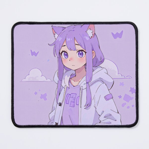 Item preview, Soft Pastel Girl in Captivating Anime Style designed and sold by Comethri.
