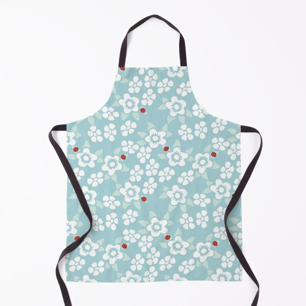 Item preview, Ladybug and Floral Seamless Repeat Surface Pattern designed and sold by MoePark.
