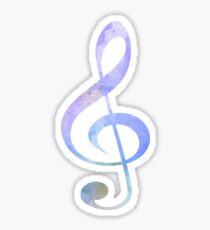 Treble Clef Sticker