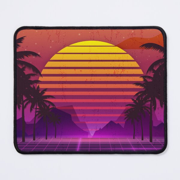 Item preview, 80's Palm Trees Sunset Vaporwave designed and sold by MaiZephyr.