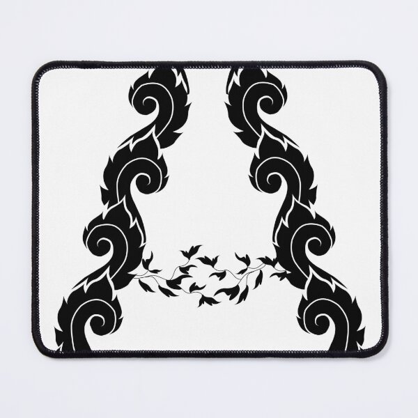 Item preview, Black elegant letter A with Thai art elements. designed and sold by KanyaluckArtist.