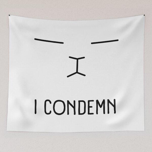 Item preview, I condemn cat designed and sold by trendingatees.