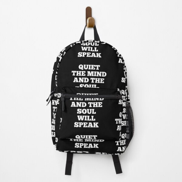 Item preview, Quiet The Mind And The Soul Will Speak | Motivational Quote, Inspirational designed and sold by ritach11.