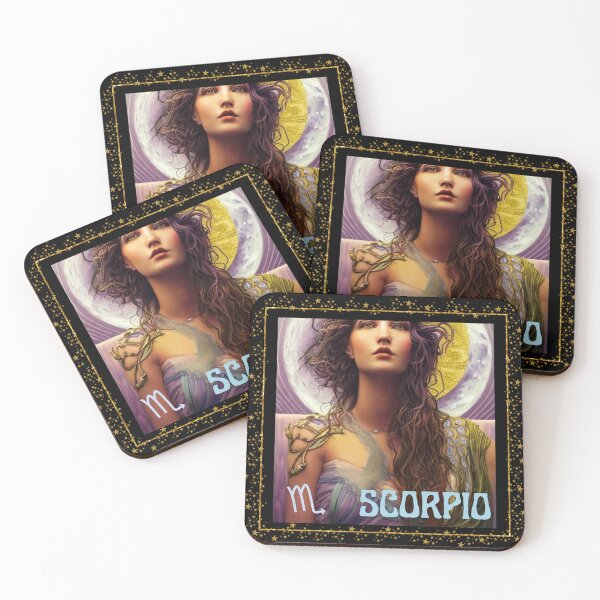 Item preview, Celestial Goddess of Scorpio designed and sold by Hellofriendco.