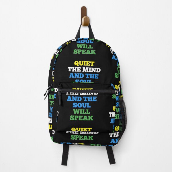 Item preview, Quiet The Mind And The Soul Will Speak | Motivational Quote, Inspirational designed and sold by ritach11.