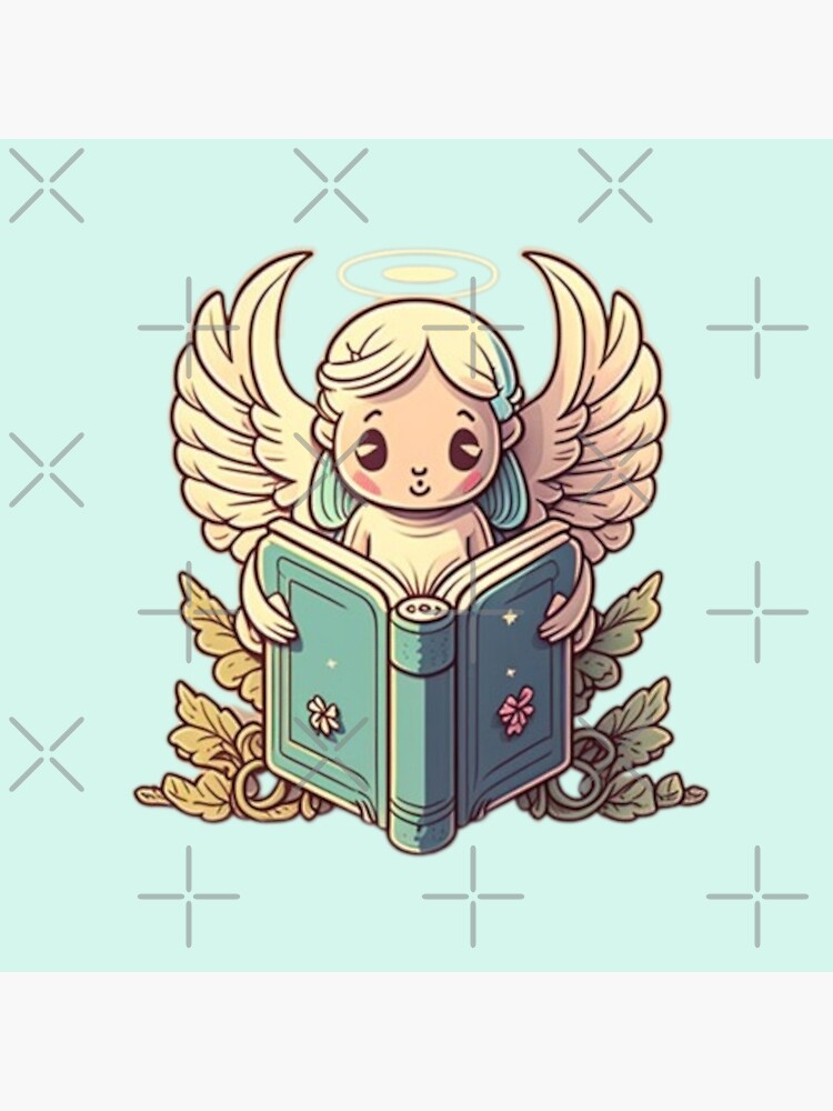 Petit ange avec livre