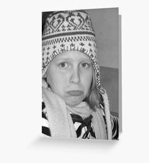 Pouting Greeting Card
