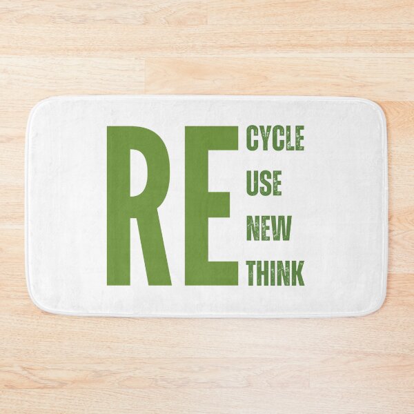 Item preview, Recycle reuse renew rethink designed and sold by Mirksaz-designs.