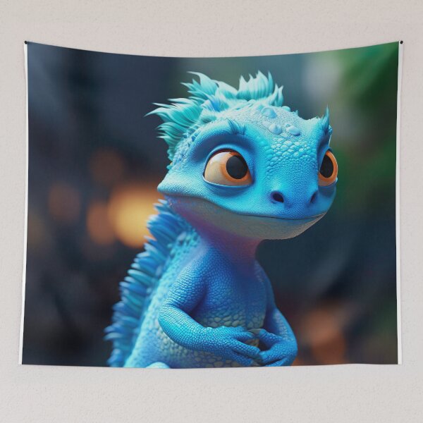 Item preview, Charming Cartoon Chameleon - Vibrant and Fun Design for Animal Lovers designed and sold by DoPrint.