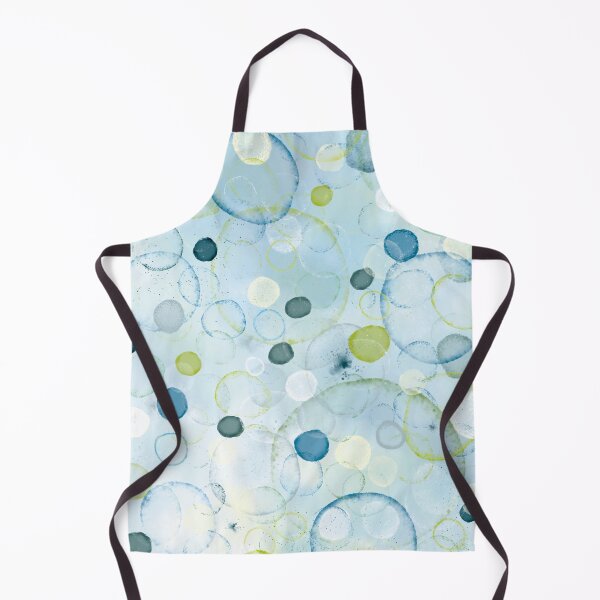 Item preview, Bubbles in the colors of the ocean - Blue Green designed and sold by Connys Colorful World.