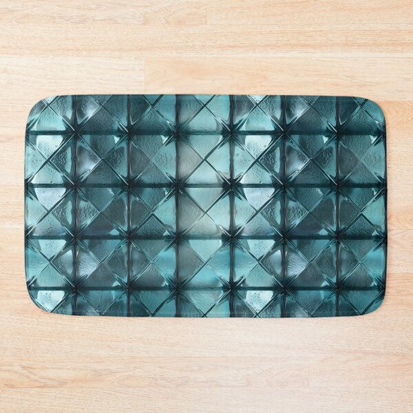 Item preview, Refreshing Blue Frosted Glass Texture Seamless Pattern, AI Generated designed and sold by drawerwalker.