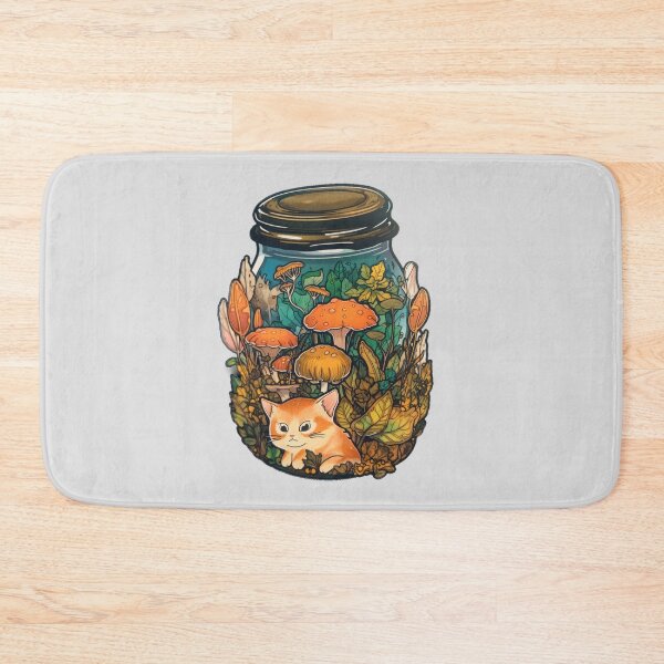 Item preview, Tiny fairy cat in a jar designed and sold by SmileCatalysts.