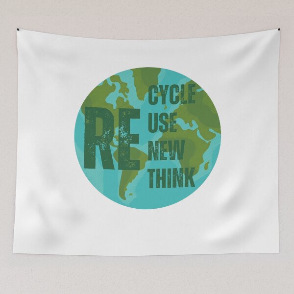 Item preview, Recycle reuse renew rethink designed and sold by Mirksaz-designs.