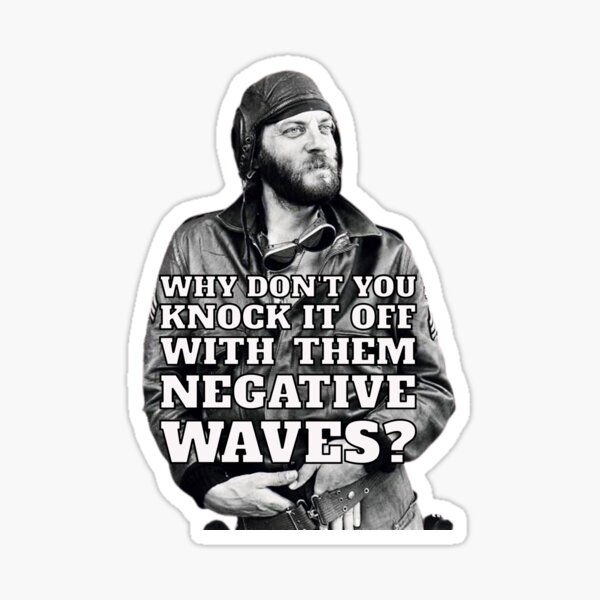Artikel-Vorschau von Negative Wellen Donald Sutherland als Oddball in Kelly's Heroes, designt und verkauft von Roger-C.