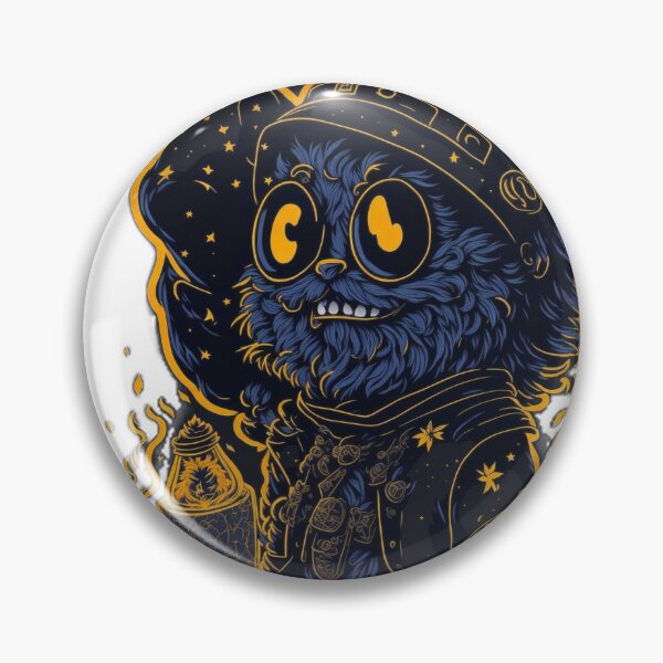 Item preview, Enchanting Wizard: Anthropomorphic Cute and Charming Cartoon Sticker designed and sold by RedArtG09.