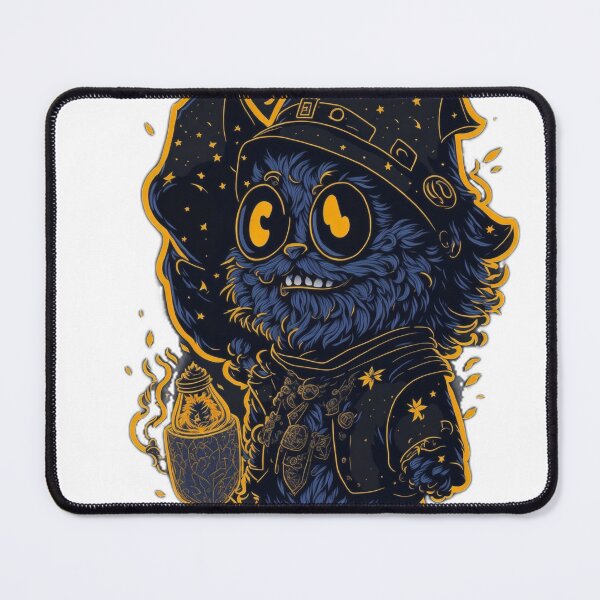 Item preview, Enchanting Wizard: Anthropomorphic Cute and Charming Cartoon Sticker designed and sold by RedArtG09.