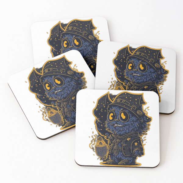 Item preview, Enchanting Wizard: Anthropomorphic Cute and Charming Cartoon Sticker designed and sold by RedArtG09.