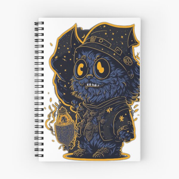 Item preview, Enchanting Wizard: Anthropomorphic Cute and Charming Cartoon Sticker designed and sold by RedArtG09.
