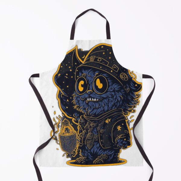 Item preview, Enchanting Wizard: Anthropomorphic Cute and Charming Cartoon Sticker designed and sold by RedArtG09.