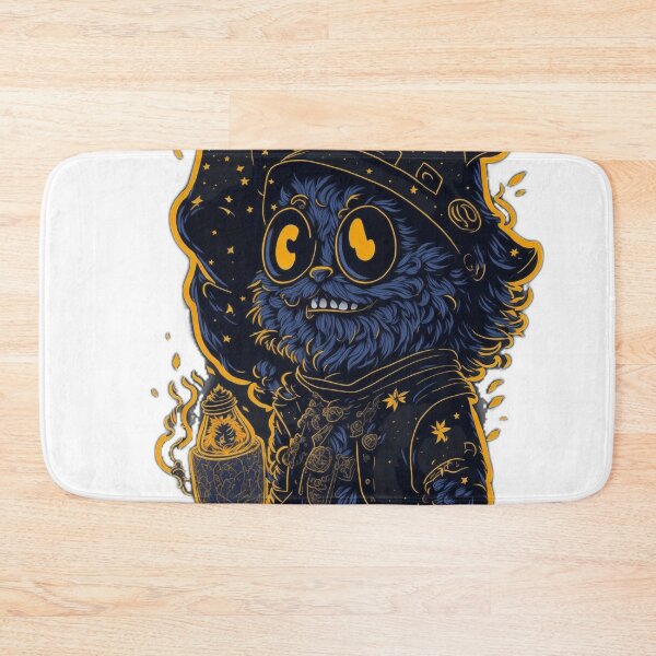 Item preview, Enchanting Wizard: Anthropomorphic Cute and Charming Cartoon Sticker designed and sold by RedArtG09.