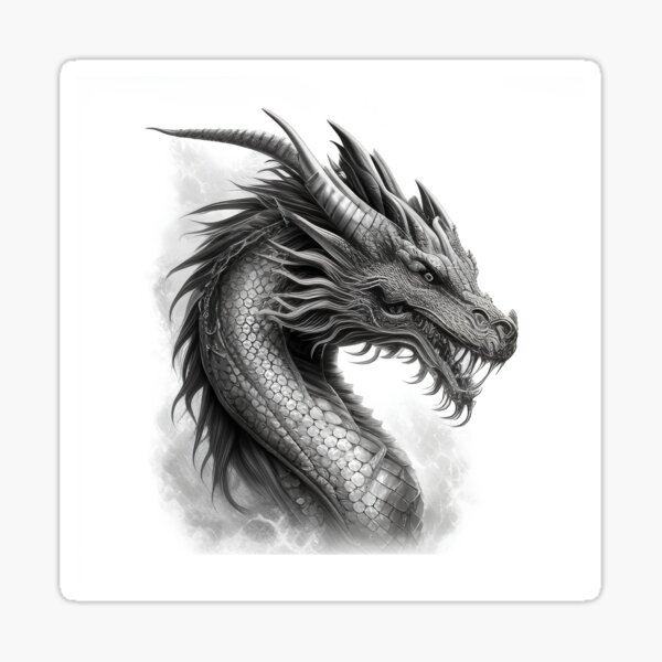 CHINESE DRAGON SKETCH - ASP ARTS