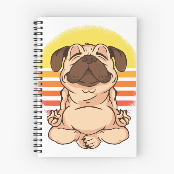 Item preview, Yoga pug dog designed and sold by JanooFactory.