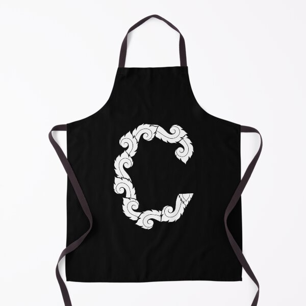 Item preview, White elegant letter C with Thai art elements. designed and sold by KanyaluckArtist.