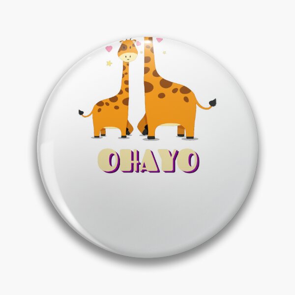 Item preview, OHAYO designed and sold by AppleMe.