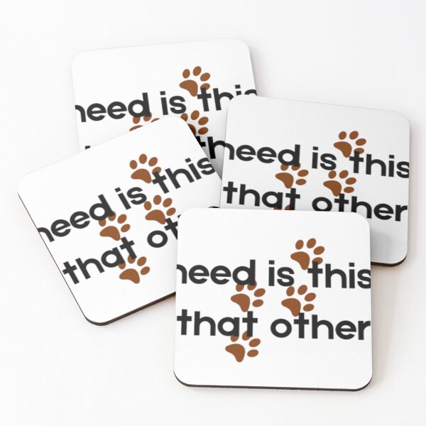 Item preview, All I need is this dog and that other dog designed and sold by MyStickeroonies.