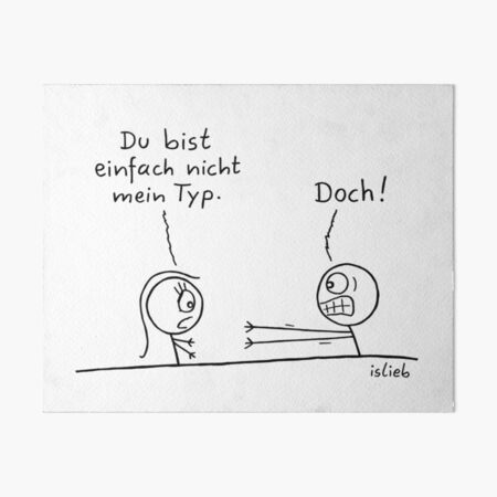 Artikel-Vorschau von Nicht dein Typ?, designt und verkauft von islieb.
