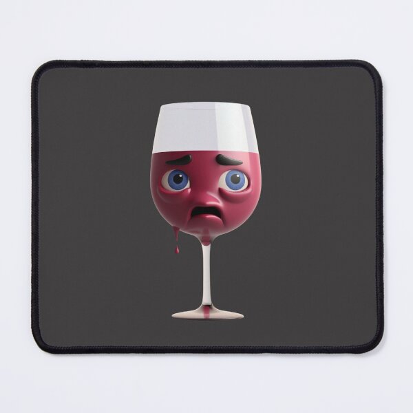 Item preview, Wine Glass Wine Emoji  designed and sold by Alper Billik.
