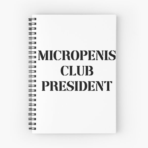Item preview, micropenis club president designed and sold by InMyMentalEra.