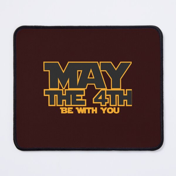 Item preview, 4th of may be with you black designed and sold by Domishops.