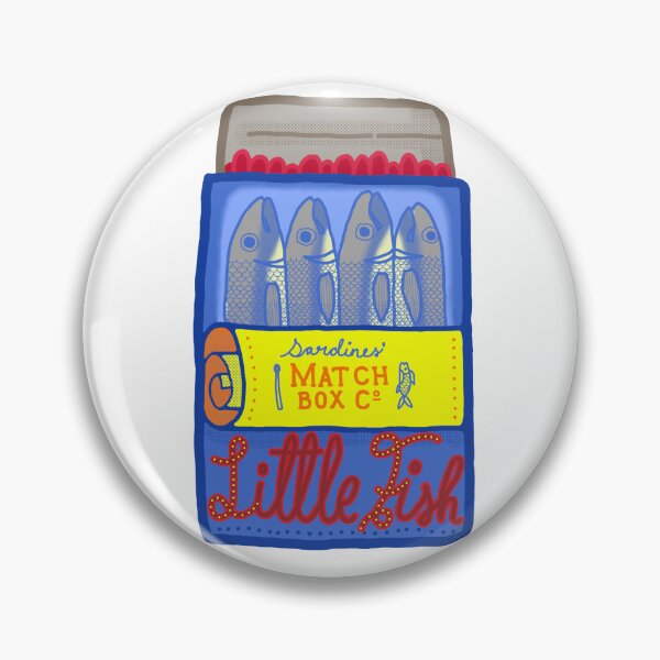 Item preview, sardine tin match box! designed and sold by nevephil.