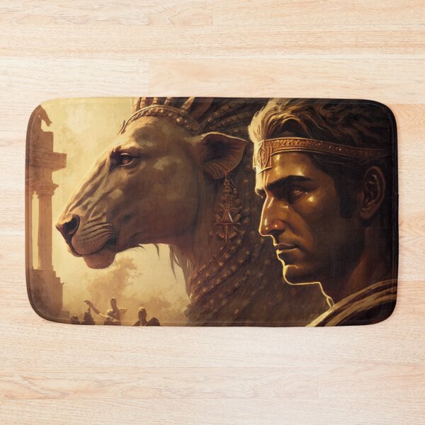 Item preview, Alexander the Great and the Lion King designed and sold by MindofNous.