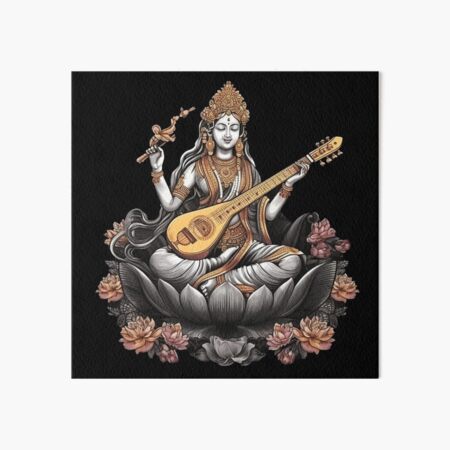 Saraswati Vector Art, Icons, and Graphics for Free Download