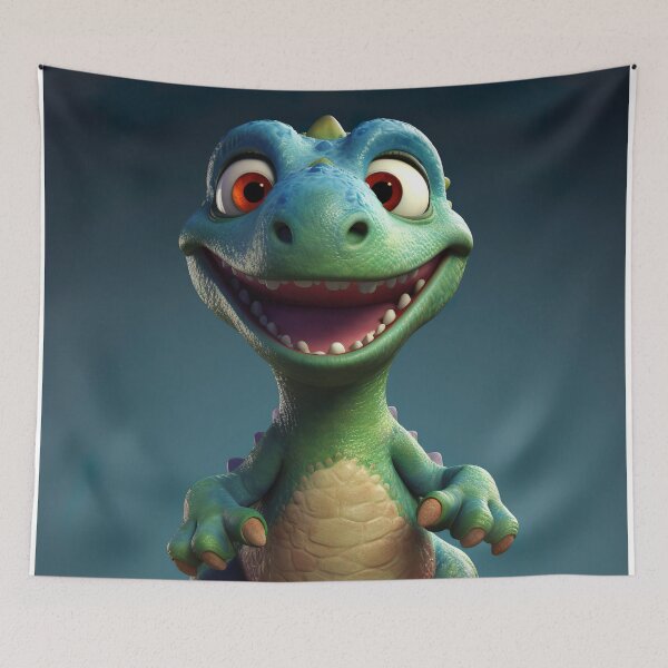 Item preview, Cheerful Cartoon Crocodile Design - Fun and Colorful Art for Crocodile Enthusiasts designed and sold by DoPrint.